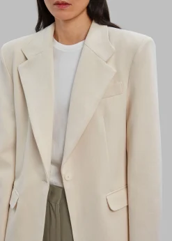 The Frankie Shop Lasla Blazer Cream New
