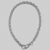 The Frankie Shop Laura Lombardi Cable Chain Necklace Silver Best