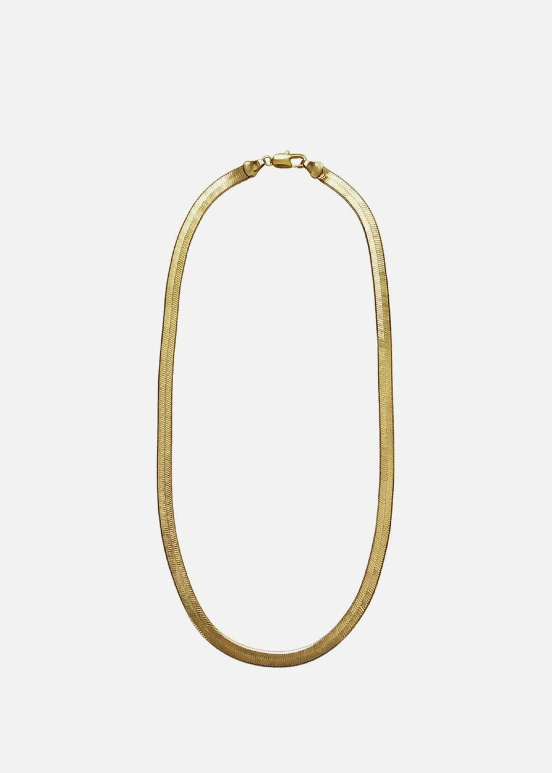 The Frankie Shop Laura Lombardi Omega Chain Necklace Gold