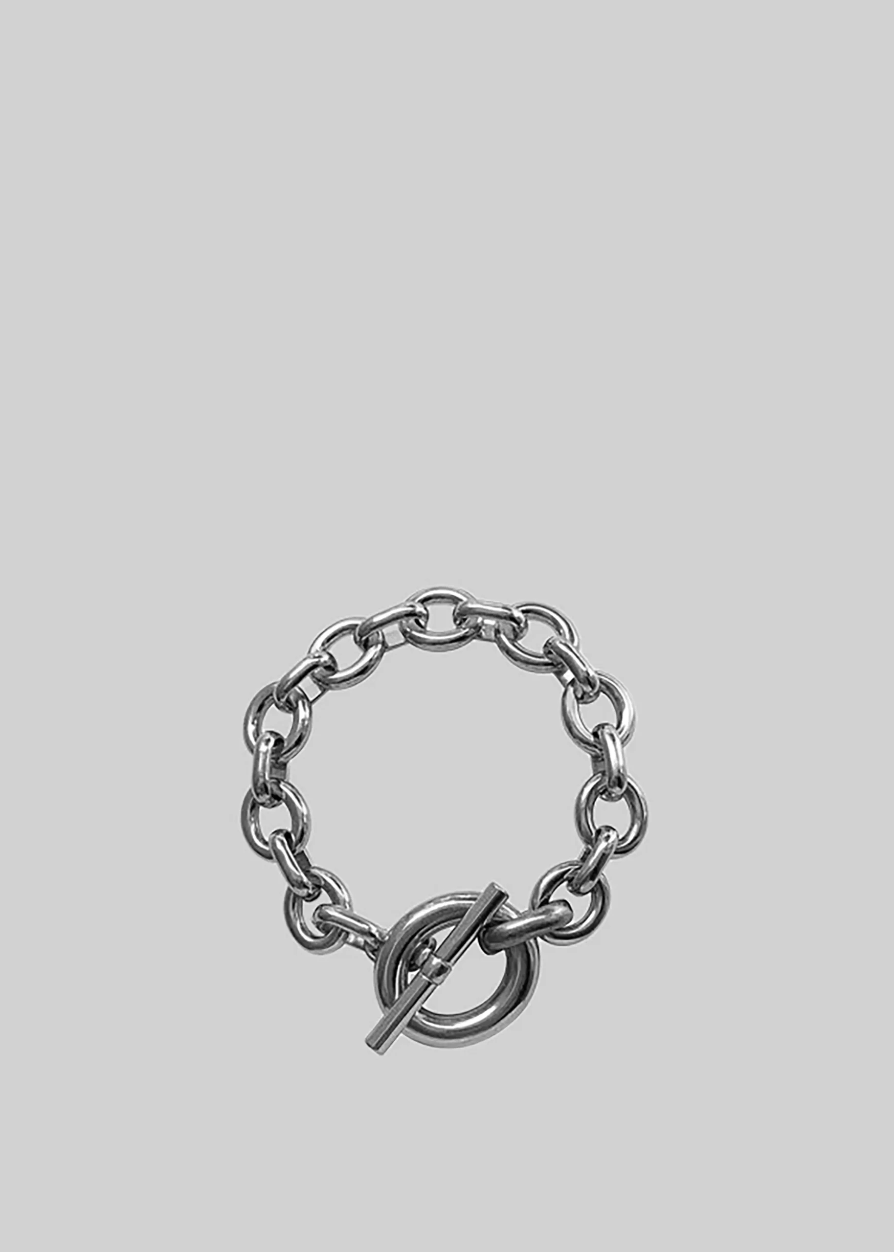 The Frankie Shop Laura Lombardi Portrait Bracelet Silver New