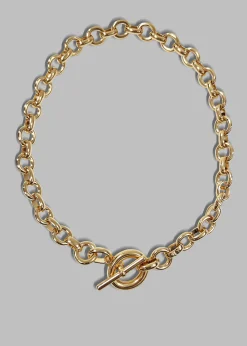 The Frankie Shop Laura Lombardi Portrait Necklace Gold Best