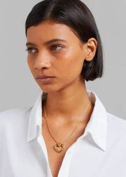 The Frankie Shop Laura Lombardi Tesoro Pendant Gold Hot