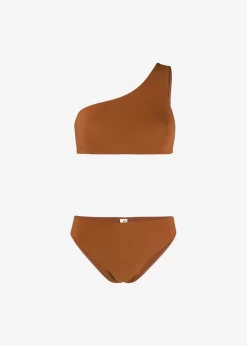 The Frankie Shop Lido Trentadue Swimsuit Terracotta Online