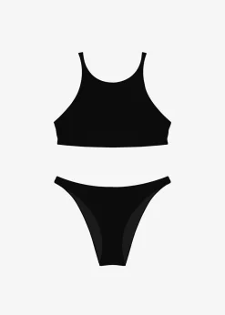 The Frankie Shop Lido Ventisei Swimsuit Black Sale