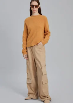 The Frankie Shop Lorain Sweater Orange Best
