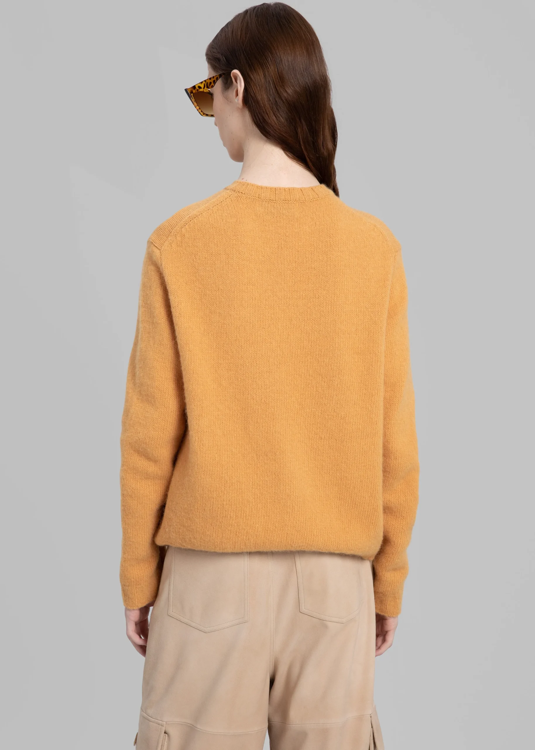 The Frankie Shop Lorain Sweater Orange Best