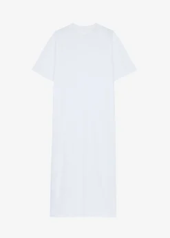 The Frankie Shop Lou Oversized Tee Dress Optic White