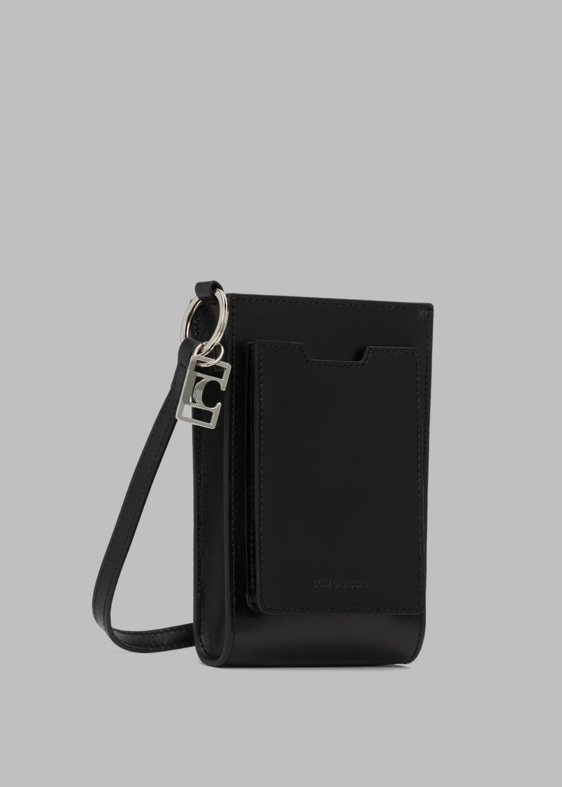 The Frankie Shop Low Classic Key-Ring Bag Black Clearance