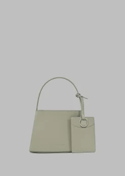 The Frankie Shop Low Classic New Mini Curve Bag Greyish Green Sale