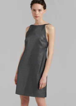 The Frankie Shop Matin Byblos Backless Mini Silver Clearance