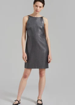 The Frankie Shop Matin Byblos Backless Mini Silver Clearance