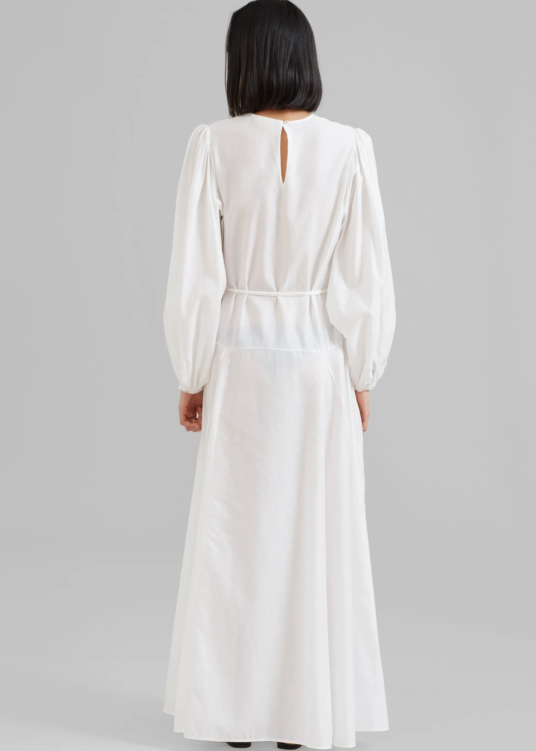 The Frankie Shop Matin Cortona Dress White