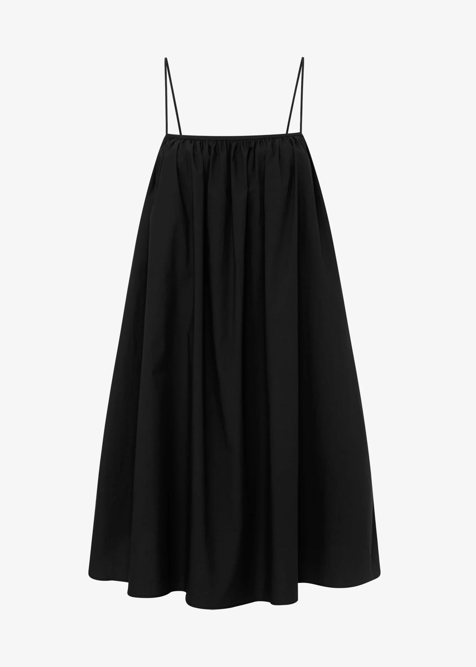 The Frankie Shop Matteau Voluminous Cami Mini Dress Black Sale