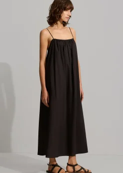 The Frankie Shop Matteau Voluminous Sundress Black Online