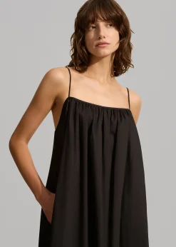 The Frankie Shop Matteau Voluminous Sundress Black Online