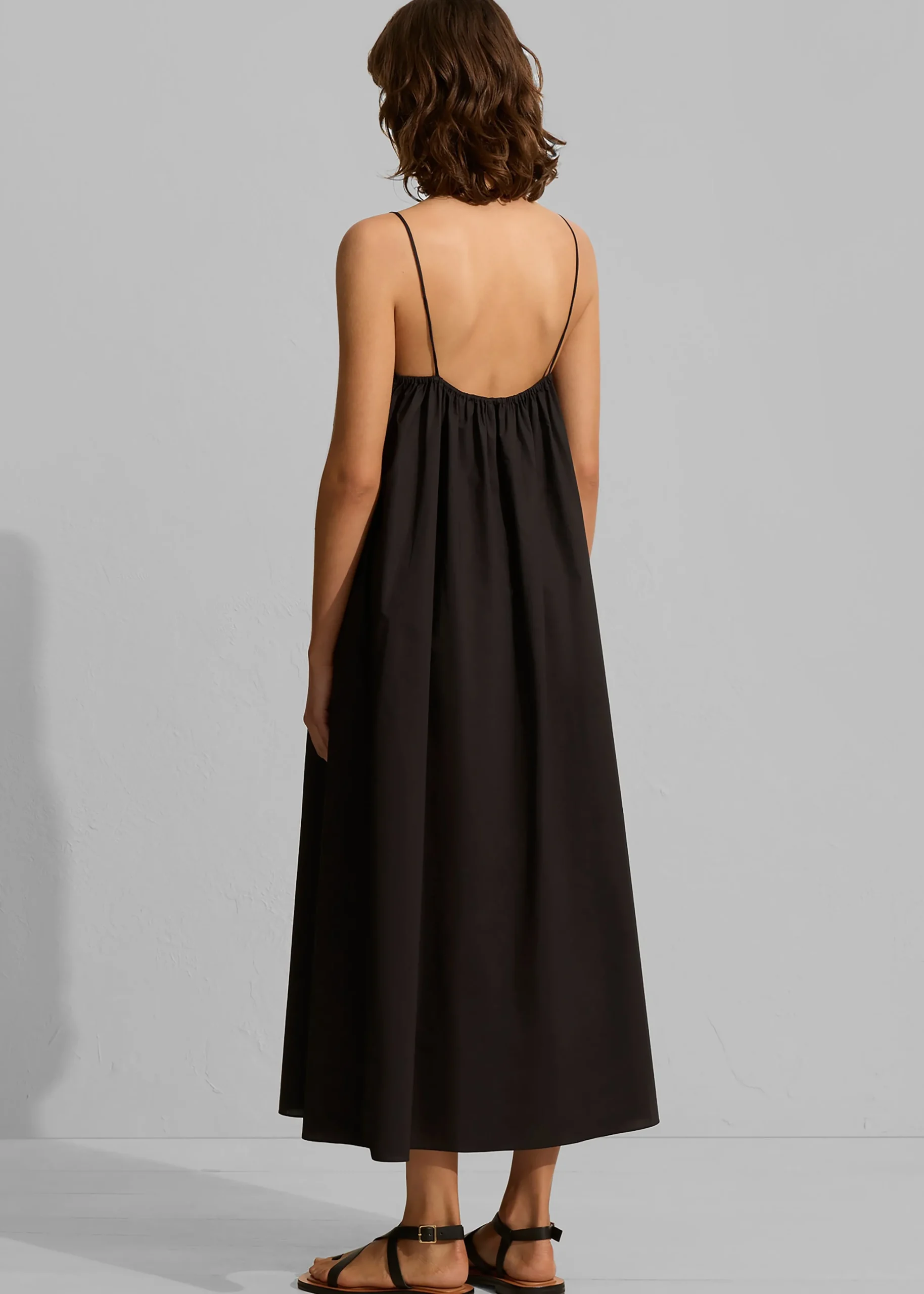 The Frankie Shop Matteau Voluminous Sundress Black Online