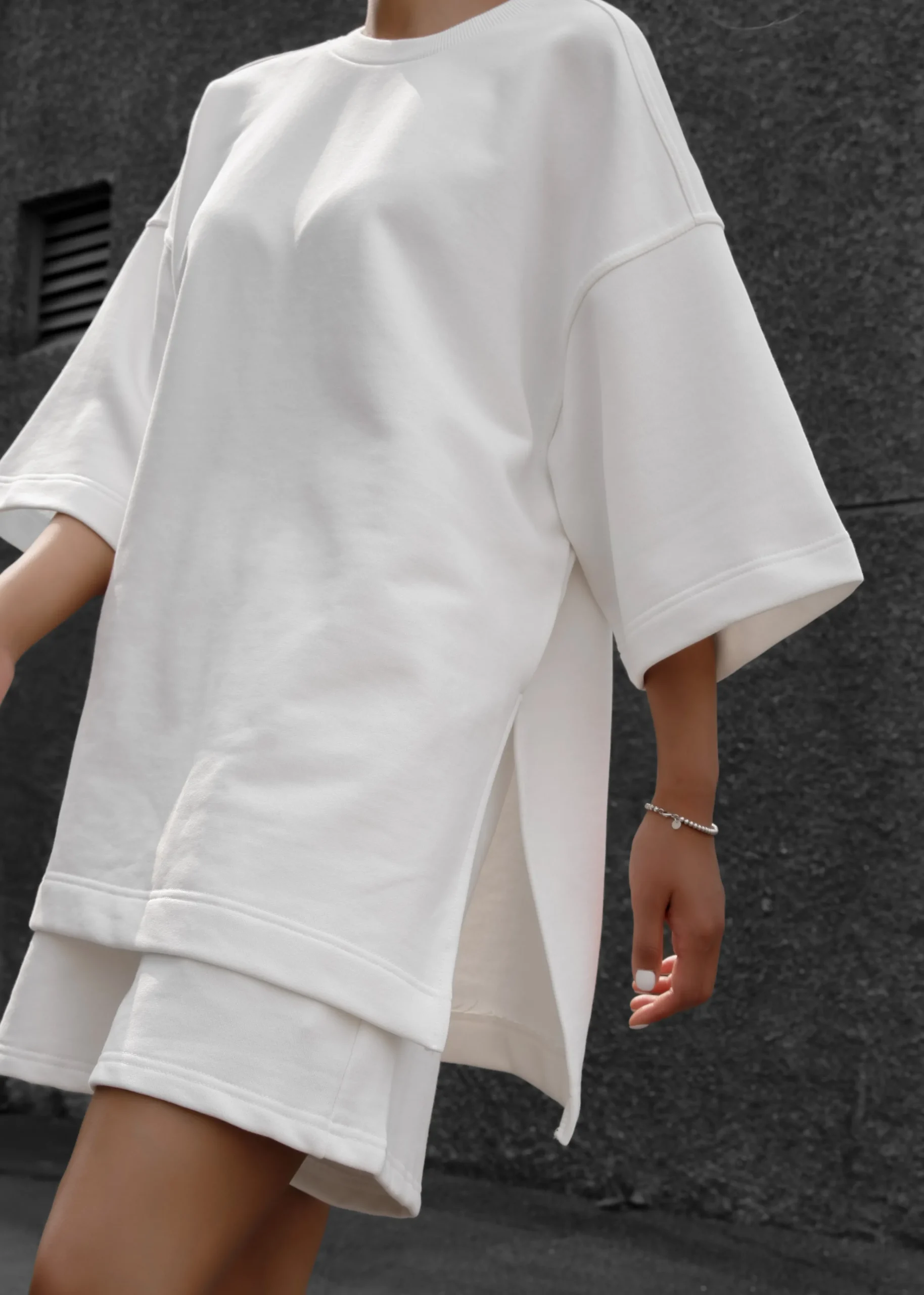 The Frankie Shop Memphis Fleece Set White New