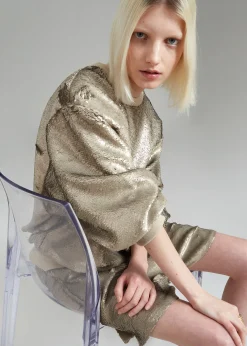 The Frankie Shop Metz Sequins Sweatshirt Bronze Online