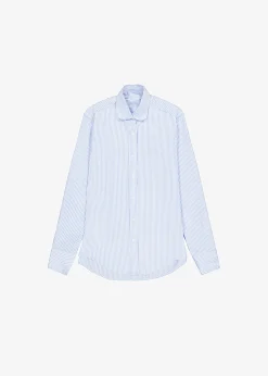 The Frankie Shop Mina Shirt Blue Stripe Hot