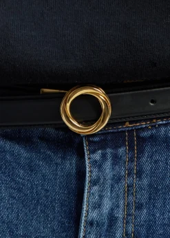 The Frankie Shop Monika Belt Black Outlet