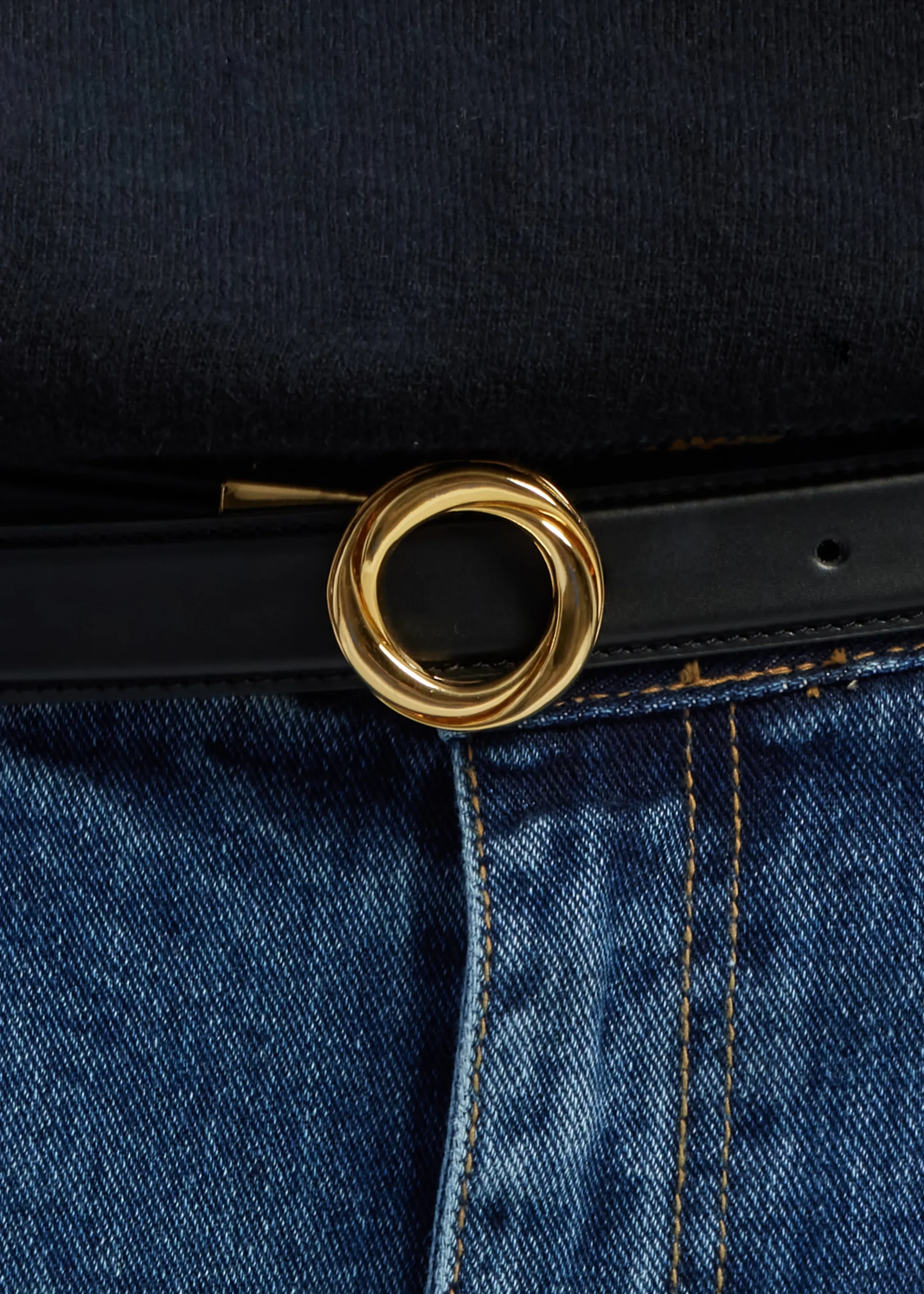The Frankie Shop Monika Belt Black Outlet