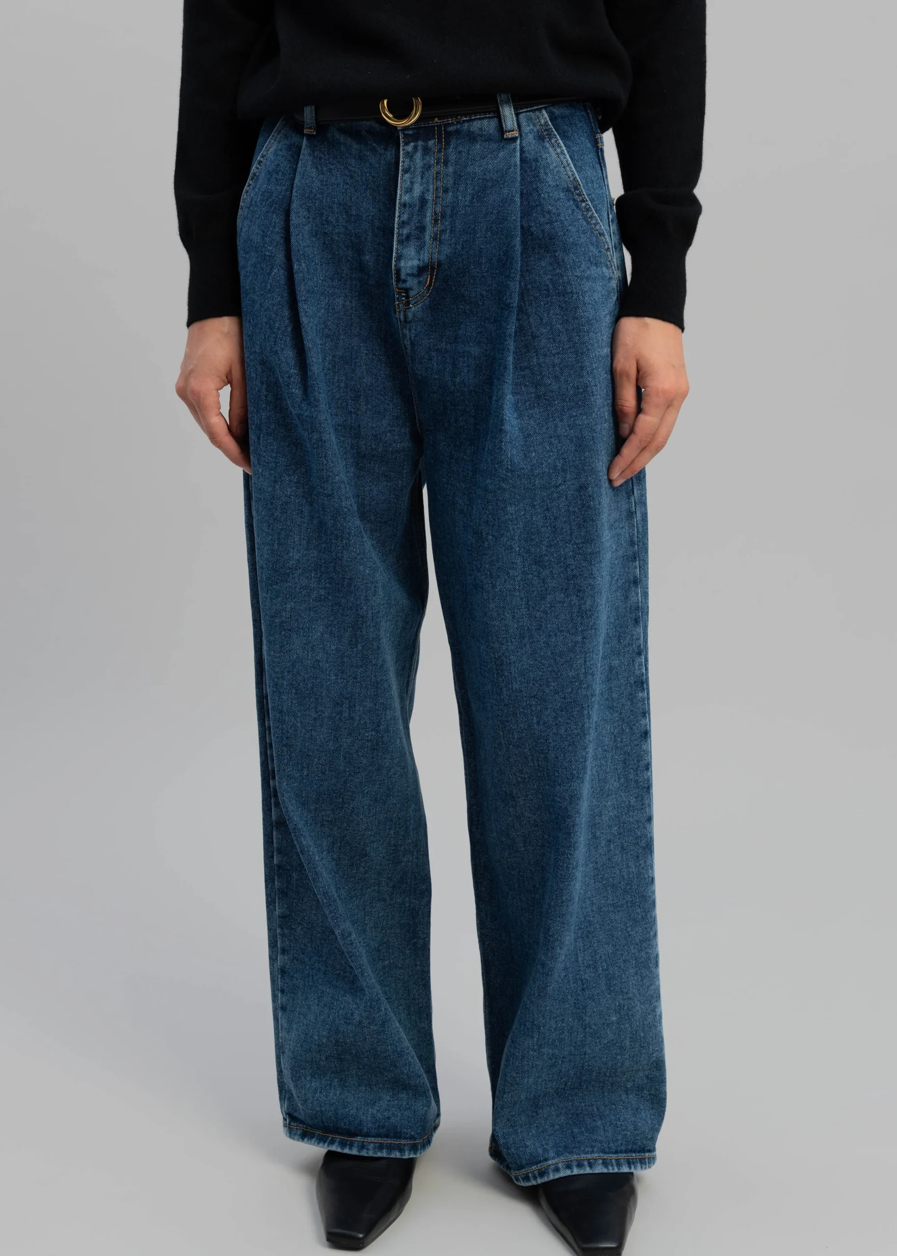 The Frankie Shop Monika Belt Black Outlet