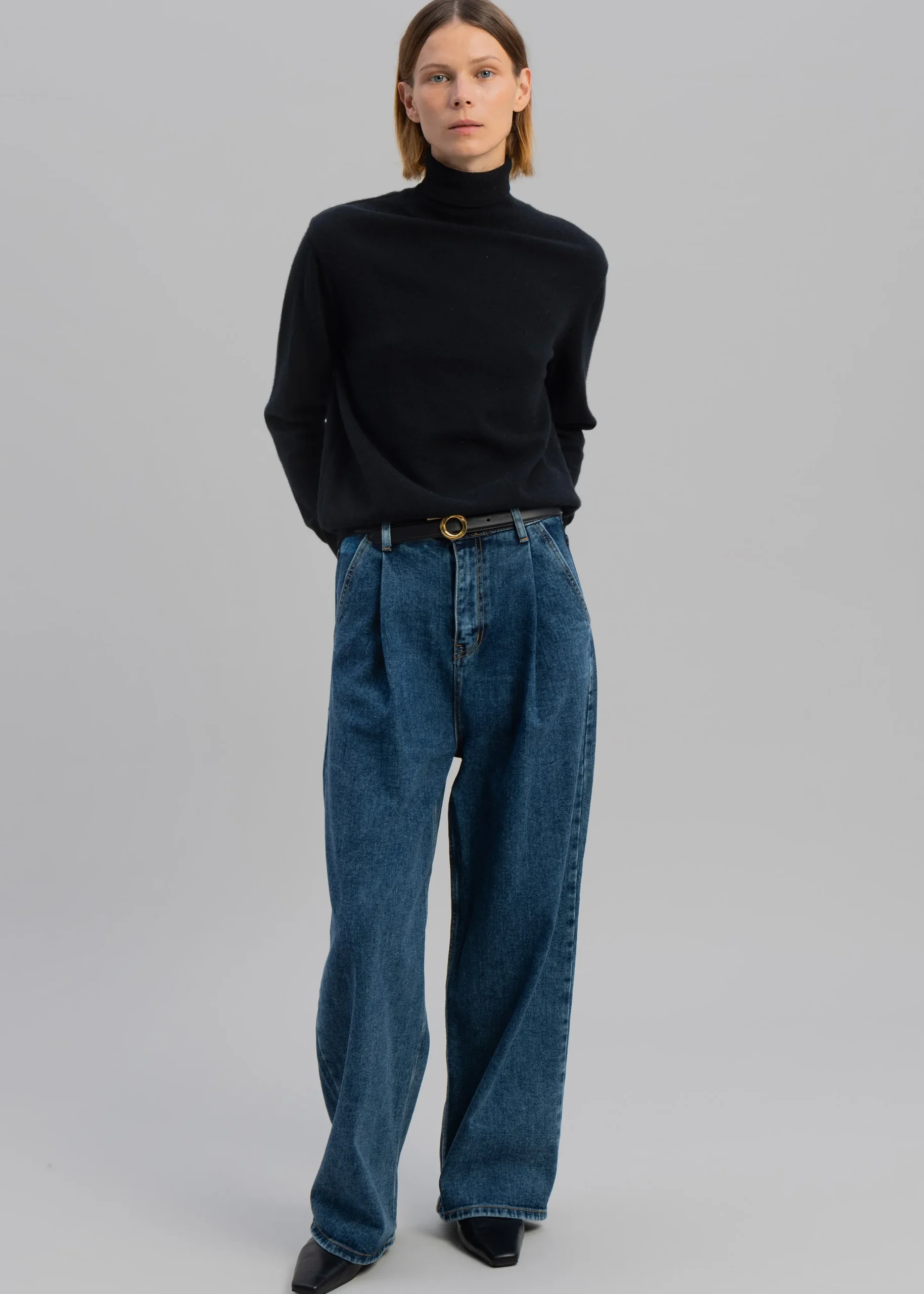 The Frankie Shop Monika Belt Black Outlet