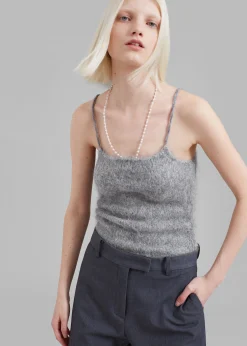 The Frankie Shop Musier Paris Grazzie Top Grey