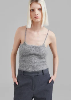 The Frankie Shop Musier Paris Grazzie Top Grey