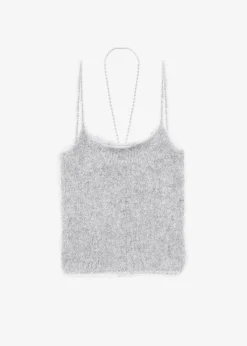 The Frankie Shop Musier Paris Grazzie Top Grey