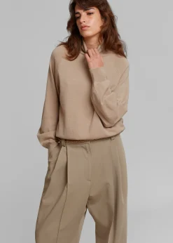 The Frankie Shop Naomie String Pants Latte Clearance