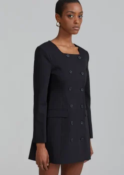 The Frankie Shop Narin Dress Black Discount