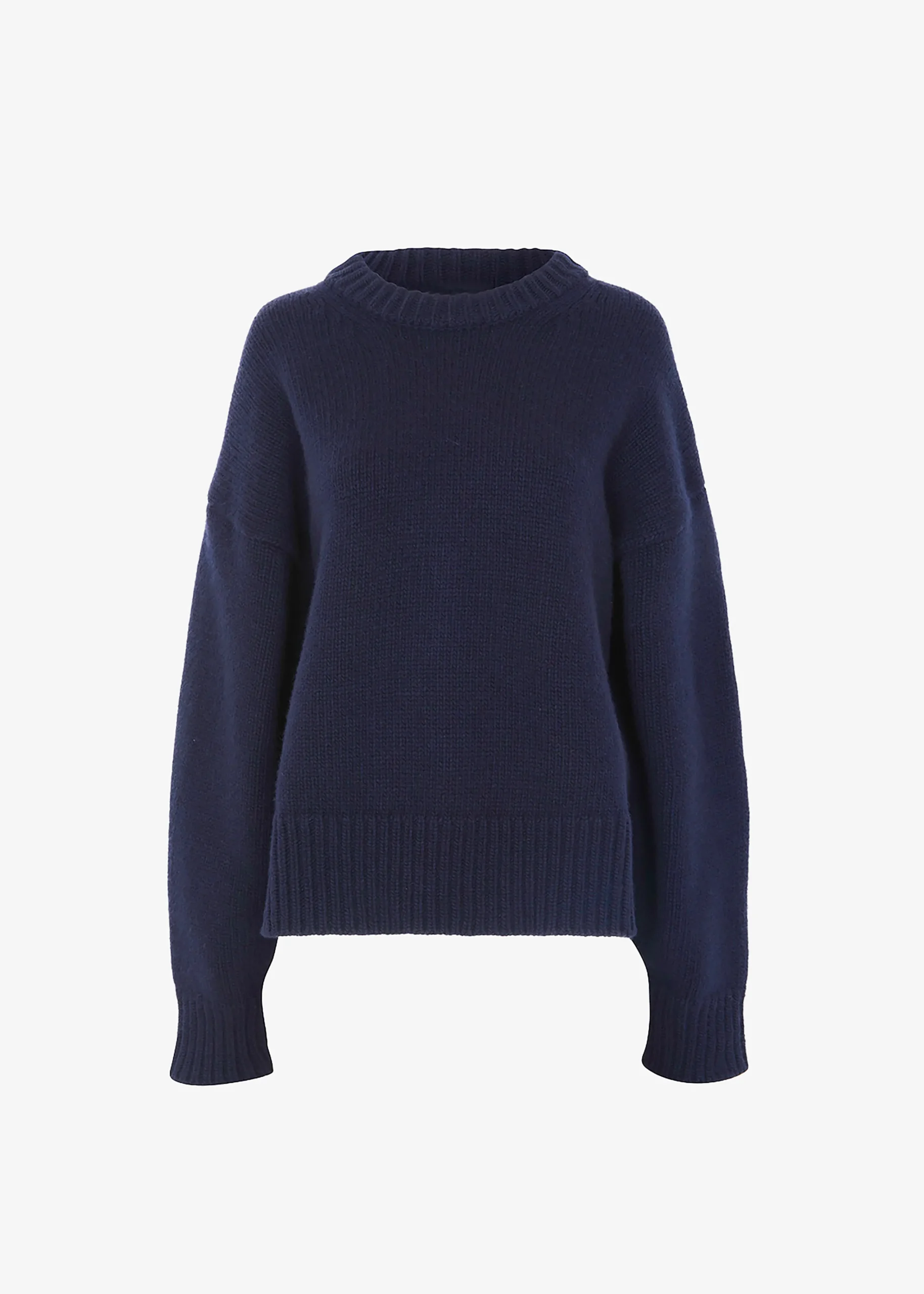 The Frankie Shop Natte Sweater Navy Outlet