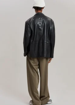 The Frankie Shop Olympia Blazer Black New
