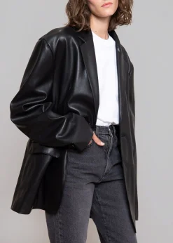 The Frankie Shop Olympia Blazer Black New