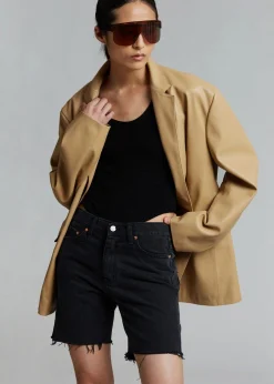 The Frankie Shop Olympia Blazer Butter Clearance
