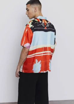 The Frankie Shop Operasport Tony Unisex Shirt Multi Print New