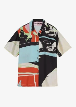 The Frankie Shop Operasport Tony Unisex Shirt Multi Print New