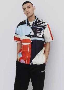 The Frankie Shop Operasport Tony Unisex Shirt Multi Print New