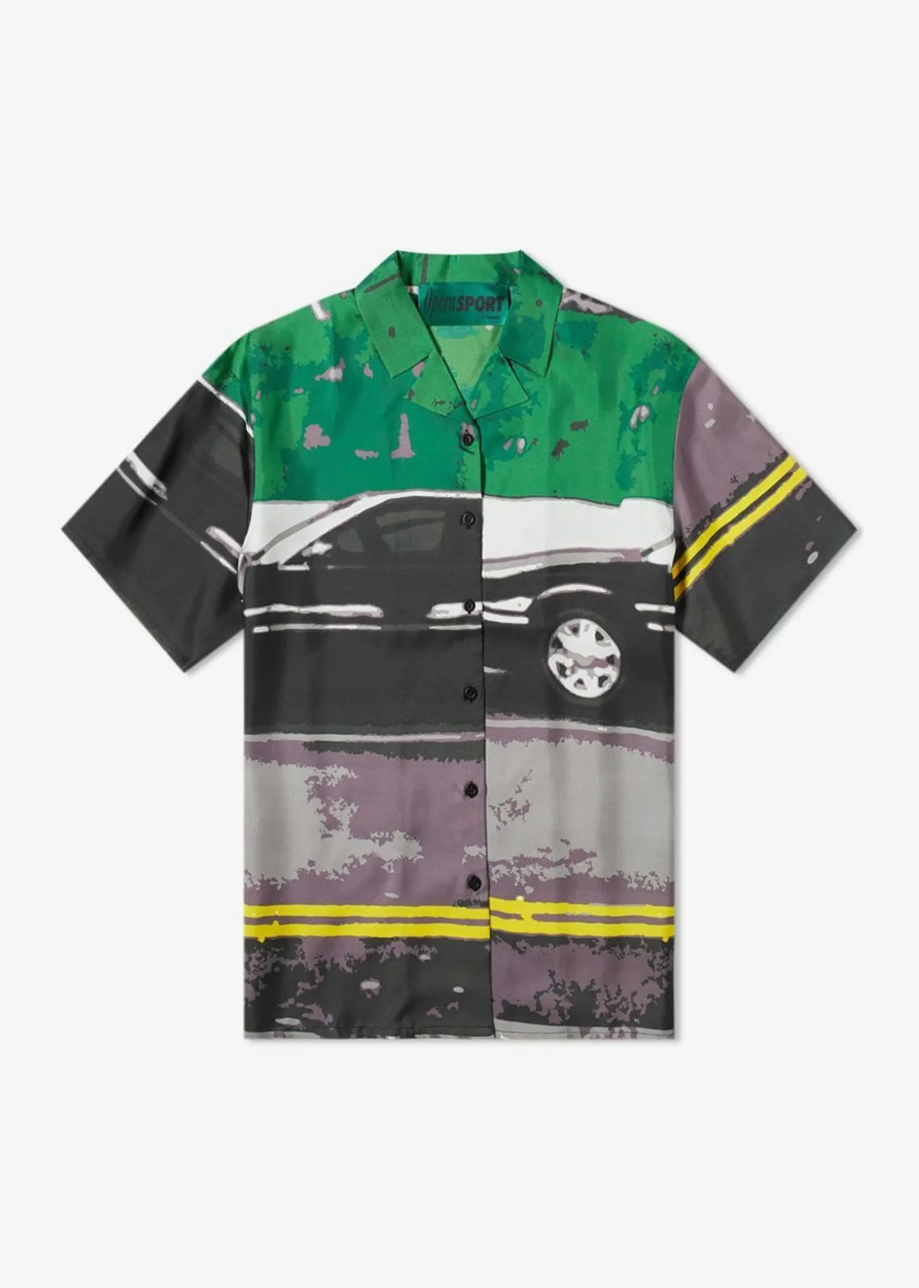 The Frankie Shop Operasport Tony Unisex Shirt Green Print