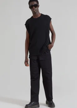 The Frankie Shop Oslo Knit Vest Black Hot