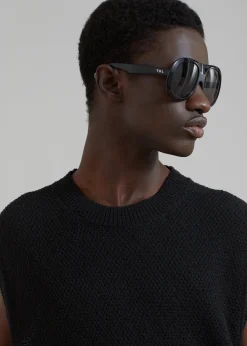 The Frankie Shop Oslo Knit Vest Black Hot