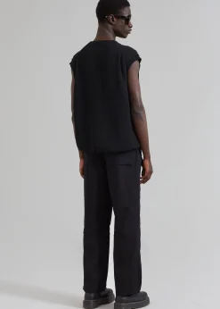The Frankie Shop Oslo Knit Vest Black Hot