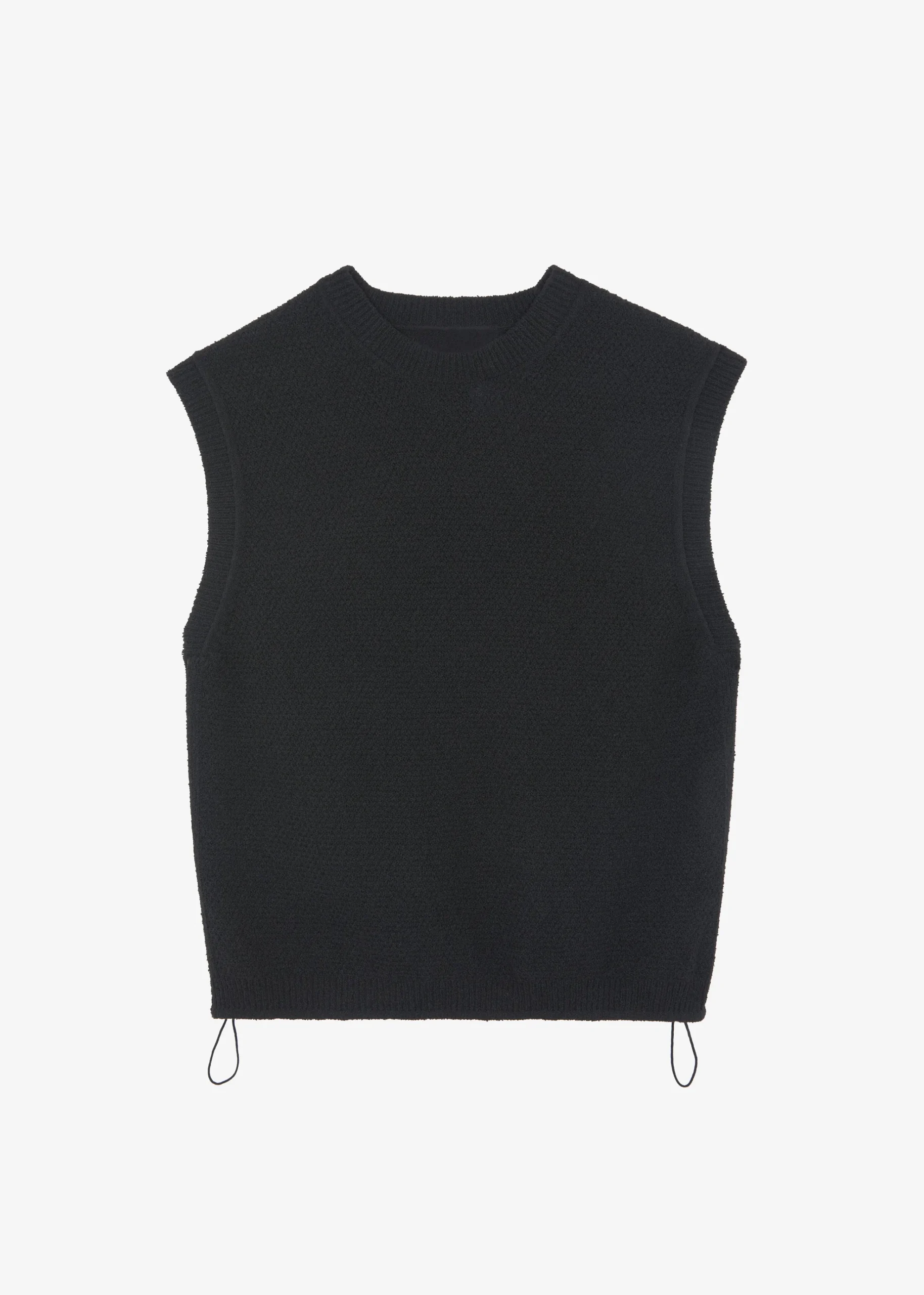 The Frankie Shop Oslo Knit Vest Black Hot