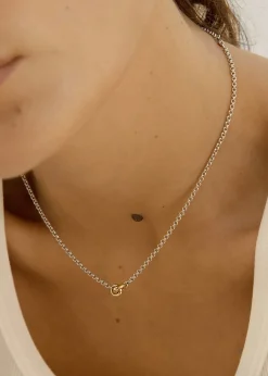 The Frankie Shop Otiumberg Link Up Chain Silver New