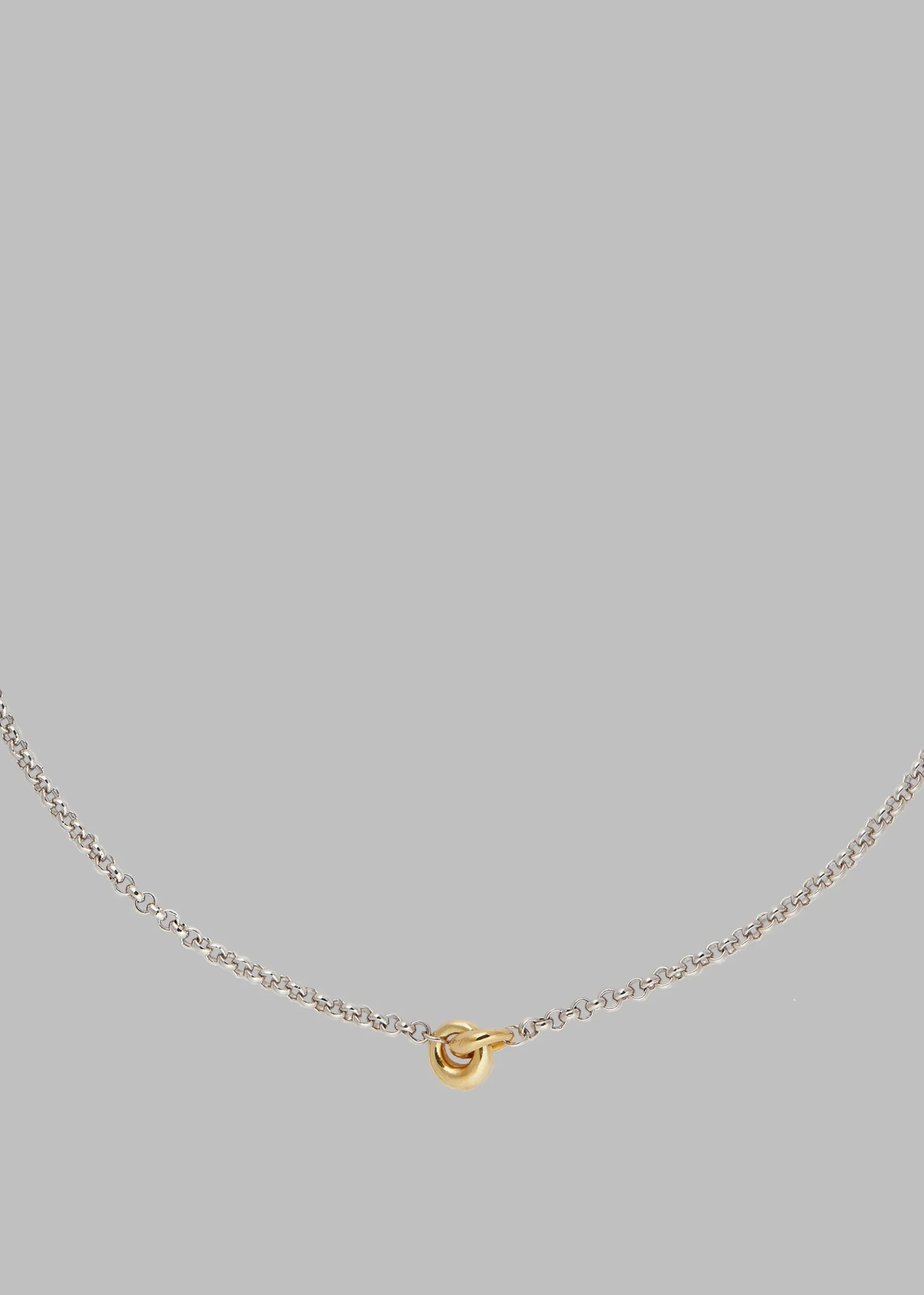 The Frankie Shop Otiumberg Link Up Chain Silver New