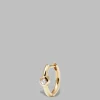 The Frankie Shop Otiumberg White Sapphire Huggie Hoop Gold Best