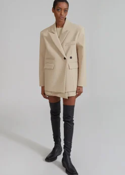 The Frankie Shop Paige Blazer Beige Hot