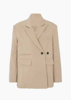 The Frankie Shop Paige Blazer Beige Hot