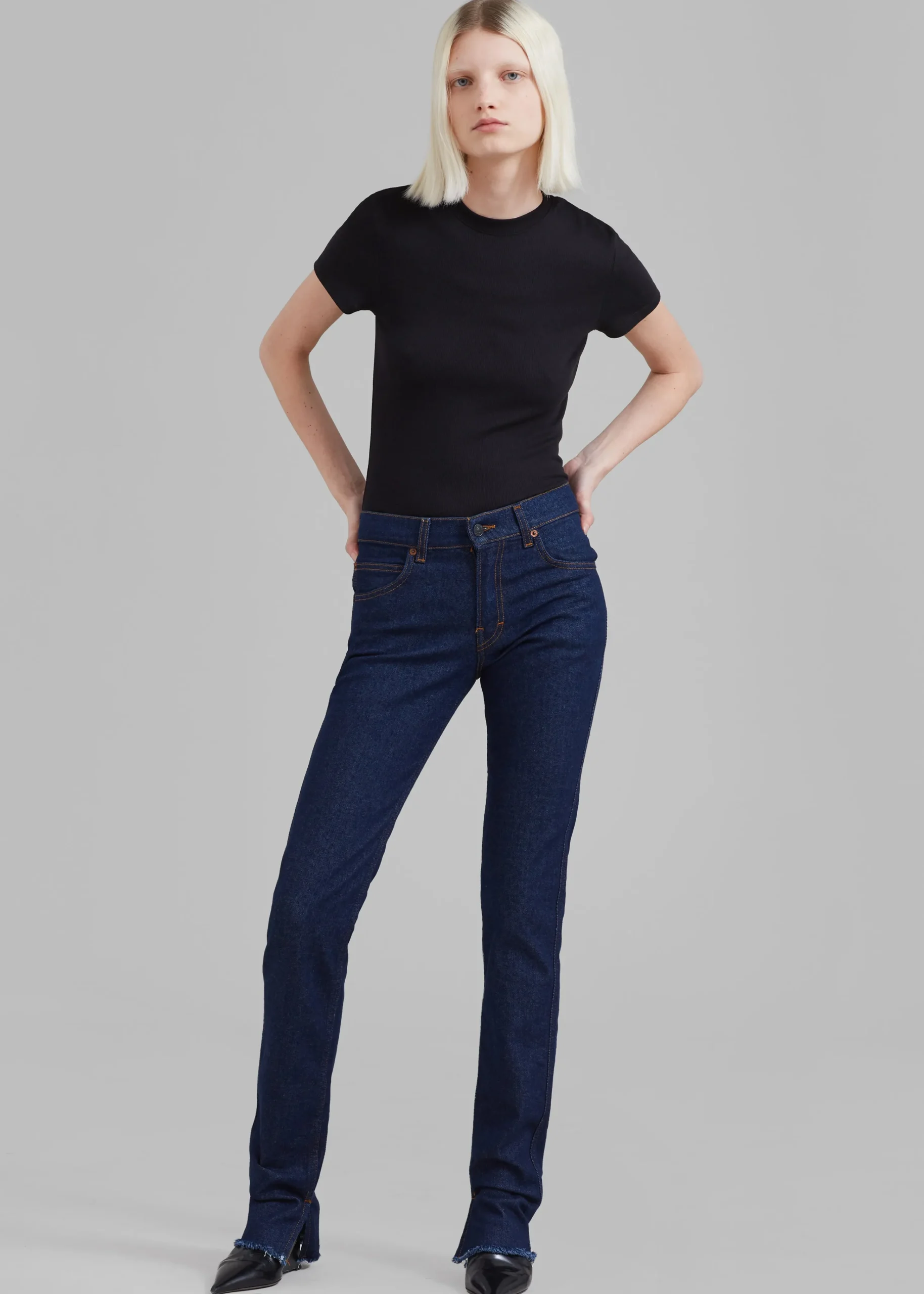 The Frankie Shop Palmira Tee Black